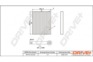 Dr!ve+ Φίλτρο, Αέρας Εσωτερικού Χώρου - DP1110.12.0134