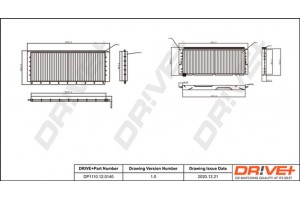 Dr!ve+ Φίλτρο, Αέρας Εσωτερικού Χώρου - DP1110.12.0140
