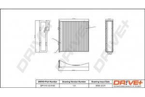 Dr!ve+ Φίλτρο, Αέρας Εσωτερικού Χώρου - DP1110.12.0143