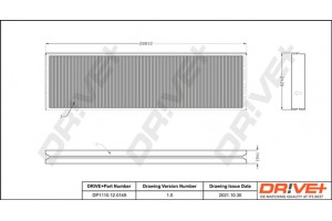 Dr!ve+ Φίλτρο, Αέρας Εσωτερικού Χώρου - DP1110.12.0149