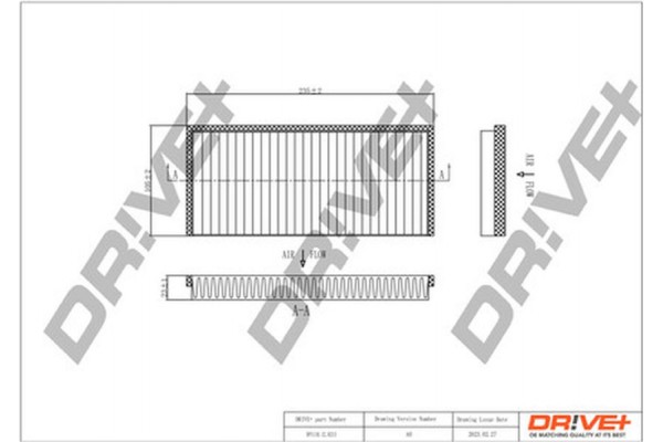 Dr!ve+ Φίλτρο, Αέρας Εσωτερικού Χώρου - DP1110.12.0213 Dr!ve+ Φίλτρο, Αέρας Εσωτερικού Χώρου - DP1110.12.0213