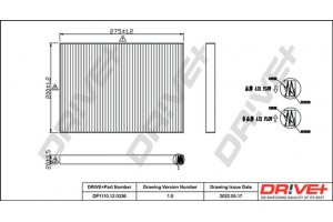 Dr!ve+ Φίλτρο, Αέρας Εσωτερικού Χώρου - DP1110.12.0336