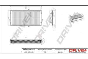 Dr!ve+ Φίλτρο, Αέρας Εσωτερικού Χώρου - DP1110.12.0350