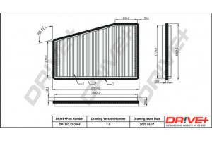 Dr!ve+ Φίλτρο, Αέρας Εσωτερικού Χώρου - DP1110.12.0364