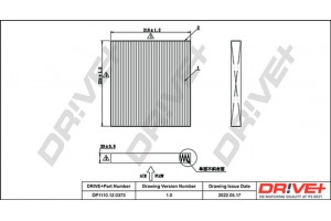 Dr!ve+ Φίλτρο, Αέρας Εσωτερικού Χώρου - DP1110.12.0373