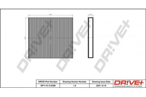 Dr!ve+ Φίλτρο, Αέρας Εσωτερικού Χώρου - DP1110.12.0380