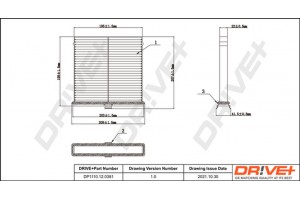 Dr!ve+ Φίλτρο, Αέρας Εσωτερικού Χώρου - DP1110.12.0381