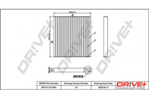 Dr!ve+ Φίλτρο, Αέρας Εσωτερικού Χώρου - DP1110.12.0387