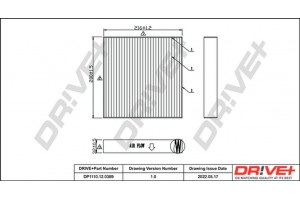 Dr!ve+ Φίλτρο, Αέρας Εσωτερικού Χώρου - DP1110.12.0389