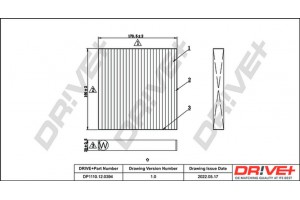 Dr!ve+ Φίλτρο, Αέρας Εσωτερικού Χώρου - DP1110.12.0394