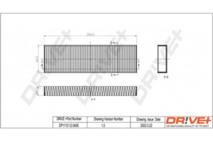 Dr!ve+ Φίλτρο, Αέρας Εσωτερικού Χώρου - DP1110.12.0408