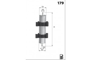 Dr!ve+ Φίλτρο Καυσίμου - DP1110.13.0059