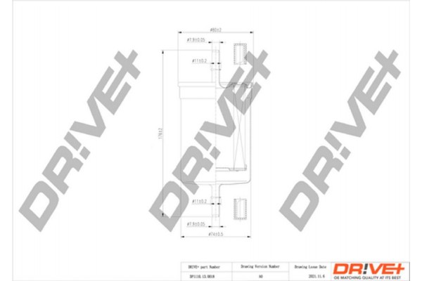Dr!ve+ Φίλτρο Καυσίμου - DP1110.13.0018