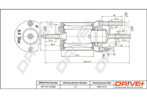 Dr!ve+ Φίλτρο Καυσίμου - DP1110.13.0020
