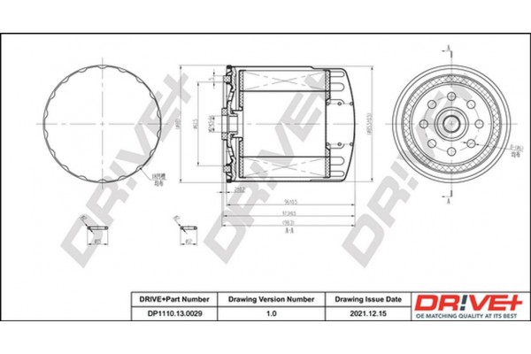 Dr!ve+ Φίλτρο Καυσίμου - DP1110.13.0029