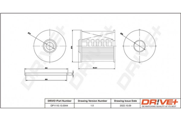 Dr!ve+ Φίλτρο Καυσίμου - DP1110.13.0044