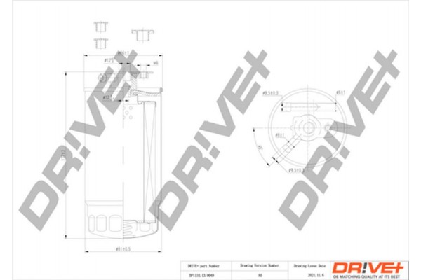 Dr!ve+ Φίλτρο Καυσίμου - DP1110.13.0049
