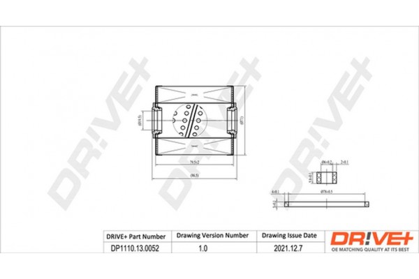 Dr!ve+ Φίλτρο Καυσίμου - DP1110.13.0052