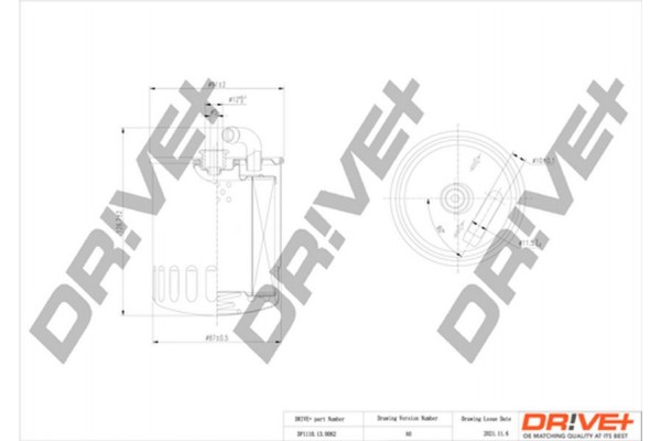 Dr!ve+ Φίλτρο Καυσίμου - DP1110.13.0062