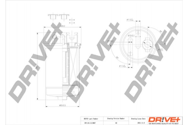 Dr!ve+ Φίλτρο Καυσίμου - DP1110.13.0067