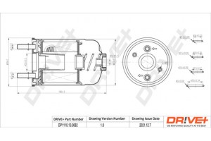 Dr!ve+ Φίλτρο Καυσίμου - DP1110.13.0082