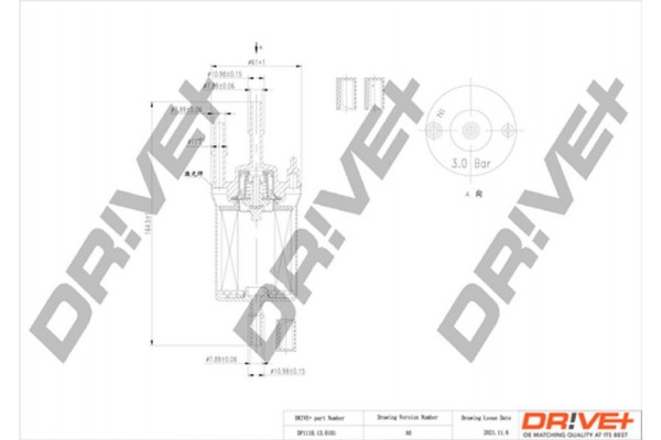 Dr!ve+ Φίλτρο Καυσίμου - DP1110.13.0101