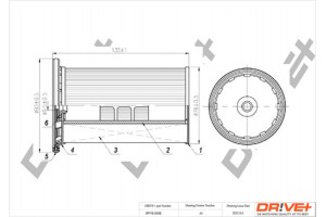 Dr!ve+ Φίλτρο Καυσίμου - DP1110.13.0102