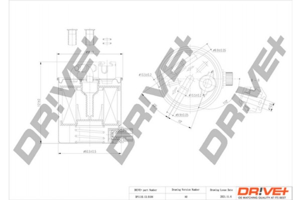Dr!ve+ Φίλτρο Καυσίμου - DP1110.13.0104