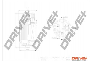 Dr!ve+ Φίλτρο Καυσίμου - DP1110.13.0108