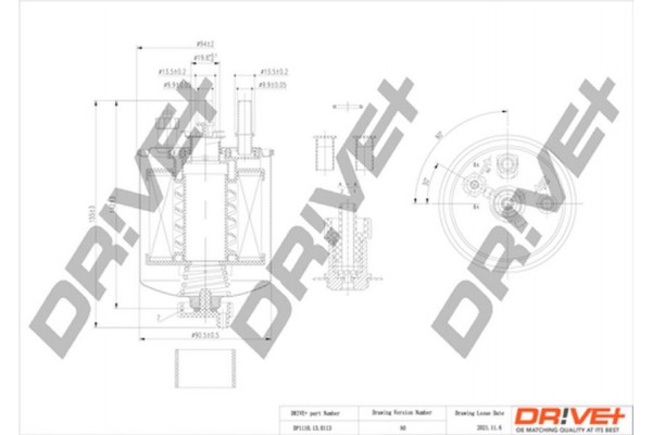 Dr!ve+ Φίλτρο Καυσίμου - DP1110.13.0113