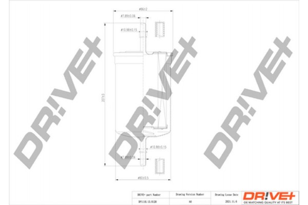 Dr!ve+ Φίλτρο Καυσίμου - DP1110.13.0120