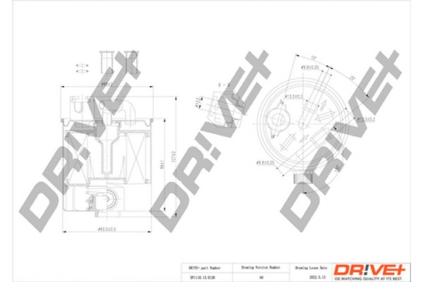 Dr!ve+ Φίλτρο Καυσίμου - DP1110.13.0126