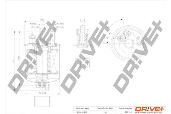 Dr!ve+ Φίλτρο Καυσίμου - DP1110.13.0133