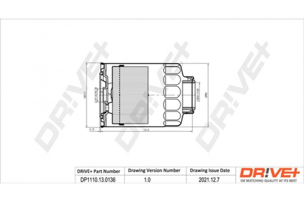 Dr!ve+ Φίλτρο Καυσίμου - DP1110.13.0136