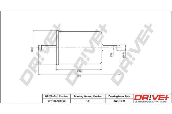 Dr!ve+ Φίλτρο Καυσίμου - DP1110.13.0138