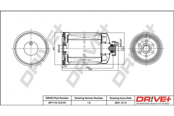 Dr!ve+ Φίλτρο Καυσίμου - DP1110.13.0141