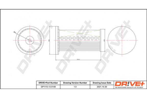 Dr!ve+ Φίλτρο Καυσίμου - DP1110.13.0148