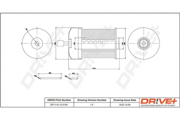 Dr!ve+ Φίλτρο Καυσίμου - DP1110.13.0156