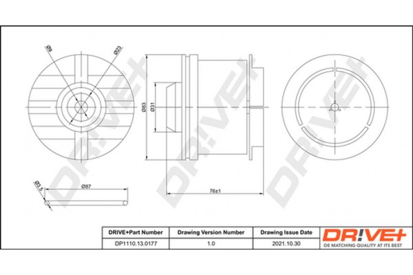 Dr!ve+ Φίλτρο Καυσίμου - DP1110.13.0177