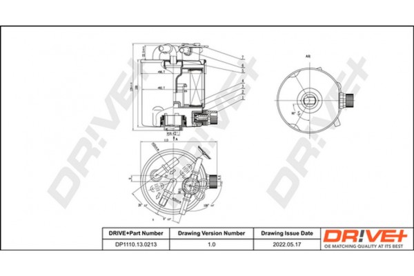 Dr!ve+ Φίλτρο Καυσίμου - DP1110.13.0213