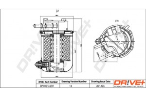 Dr!ve+ Φίλτρο Καυσίμου - DP1110.13.0217