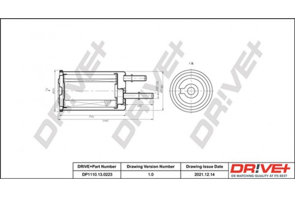 Dr!ve+ Φίλτρο Καυσίμου - DP1110.13.0223