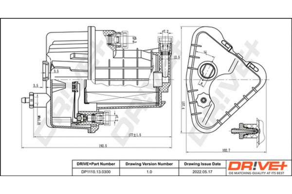 Dr!ve+ Φίλτρο Καυσίμου - DP1110.13.0300