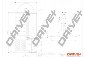 Dr!ve+ Φίλτρο Λαδιού - DP1110.11.0012