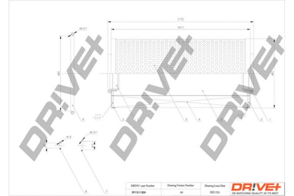 Dr!ve+ Φίλτρο Λαδιού - DP1110.11.0024