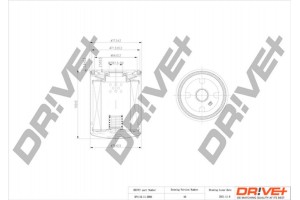 Dr!ve+ Φίλτρο Λαδιού - DP1110.11.0066