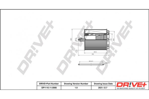 Dr!ve+ Φίλτρο Λαδιού - DP1110.11.0085