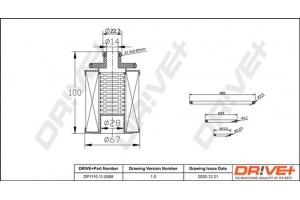 Dr!ve+ Φίλτρο Λαδιού - DP1110.11.0088