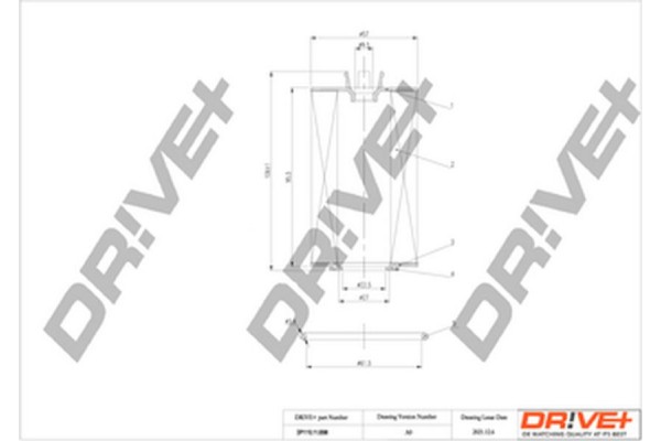 Dr!ve+ Φίλτρο Λαδιού - DP1110.11.0098