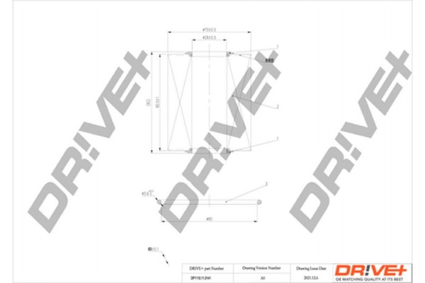 Dr!ve+ Φίλτρο Λαδιού - DP1110.11.0141
